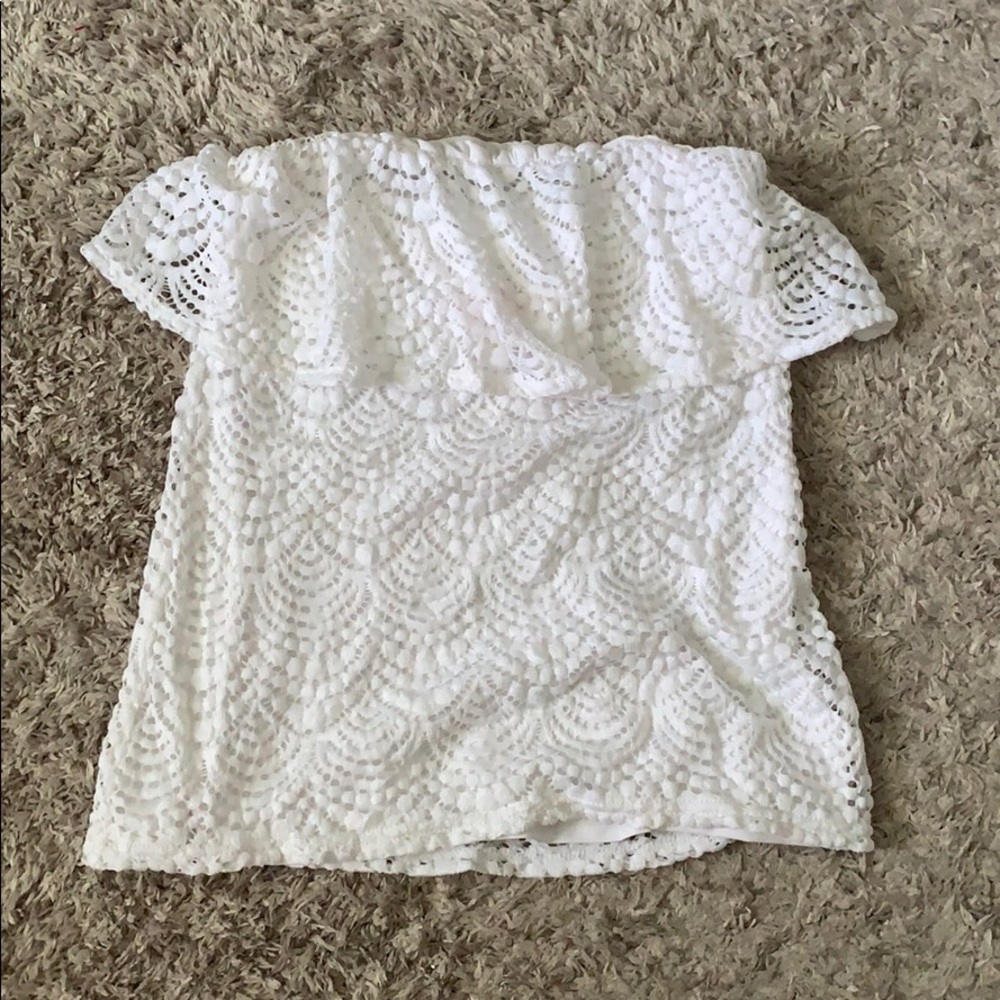 Strapless Lily Pulitzer Top